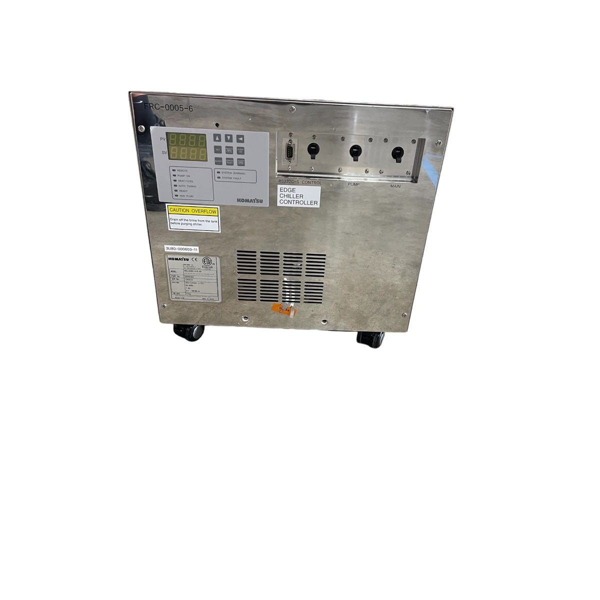 KOMATSU FRC-0005-6-R-90 EDGE CHILLER CONTROLLER – www.myvisionsurplus.com