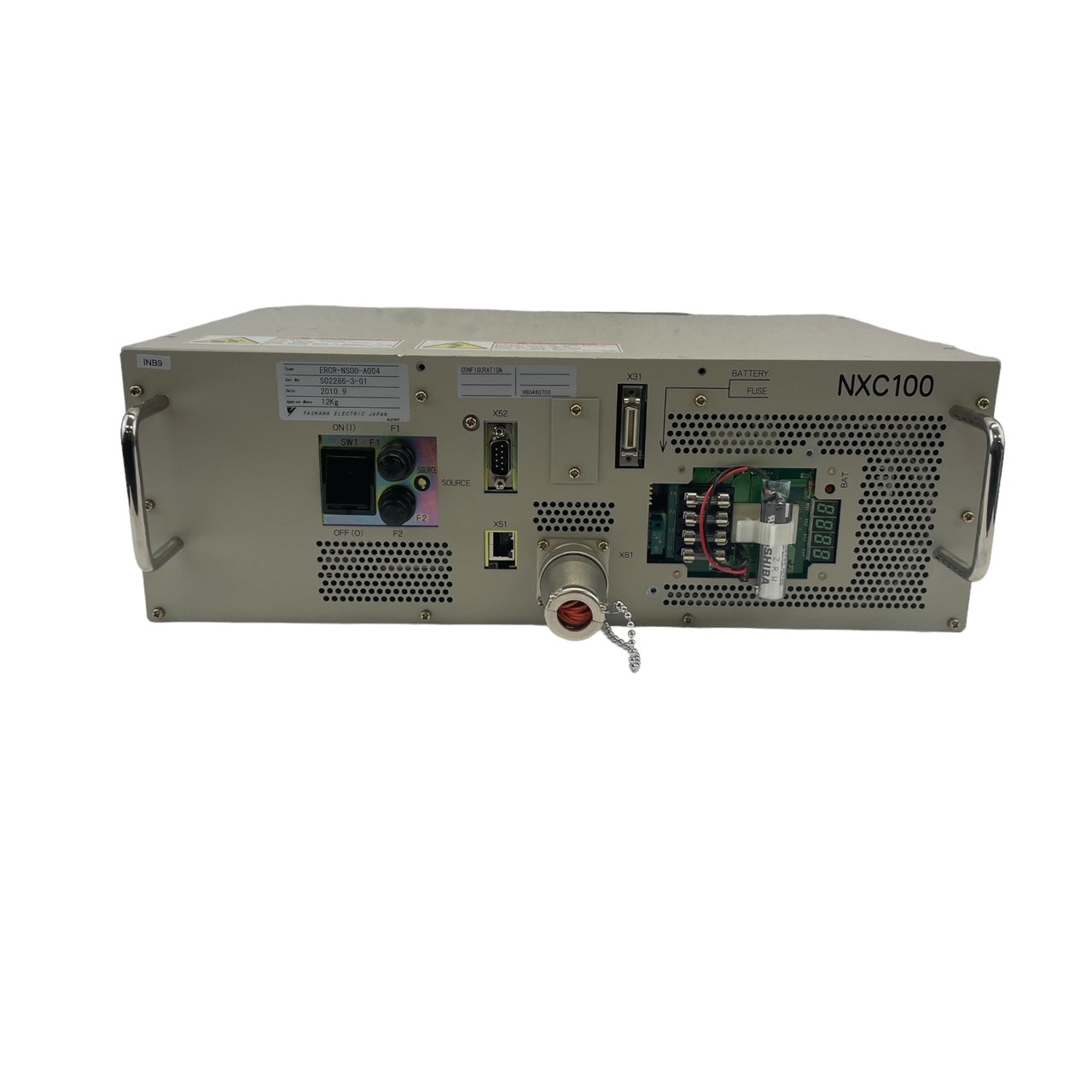 YASKAWA ELECTRIC ERCR-NS00-A004 NXC100 ROBOT CONTROLLER