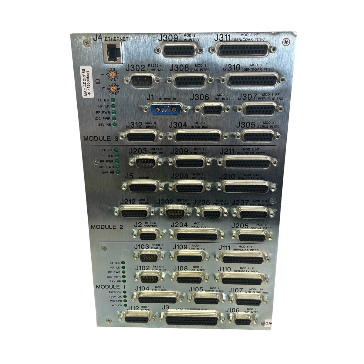 LAM RESEARCH 61-384816-00 FE-HD EI0C 2 RF RACK & FAC CONTROLLER – www ...