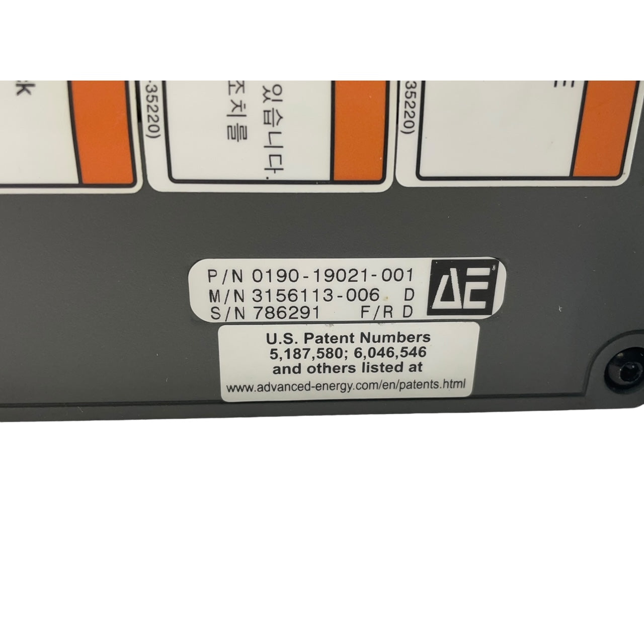 AMAT APPLIED MATERIALS 0190-19021 APEX 3013 RF GENERATOR AE 3156113-006