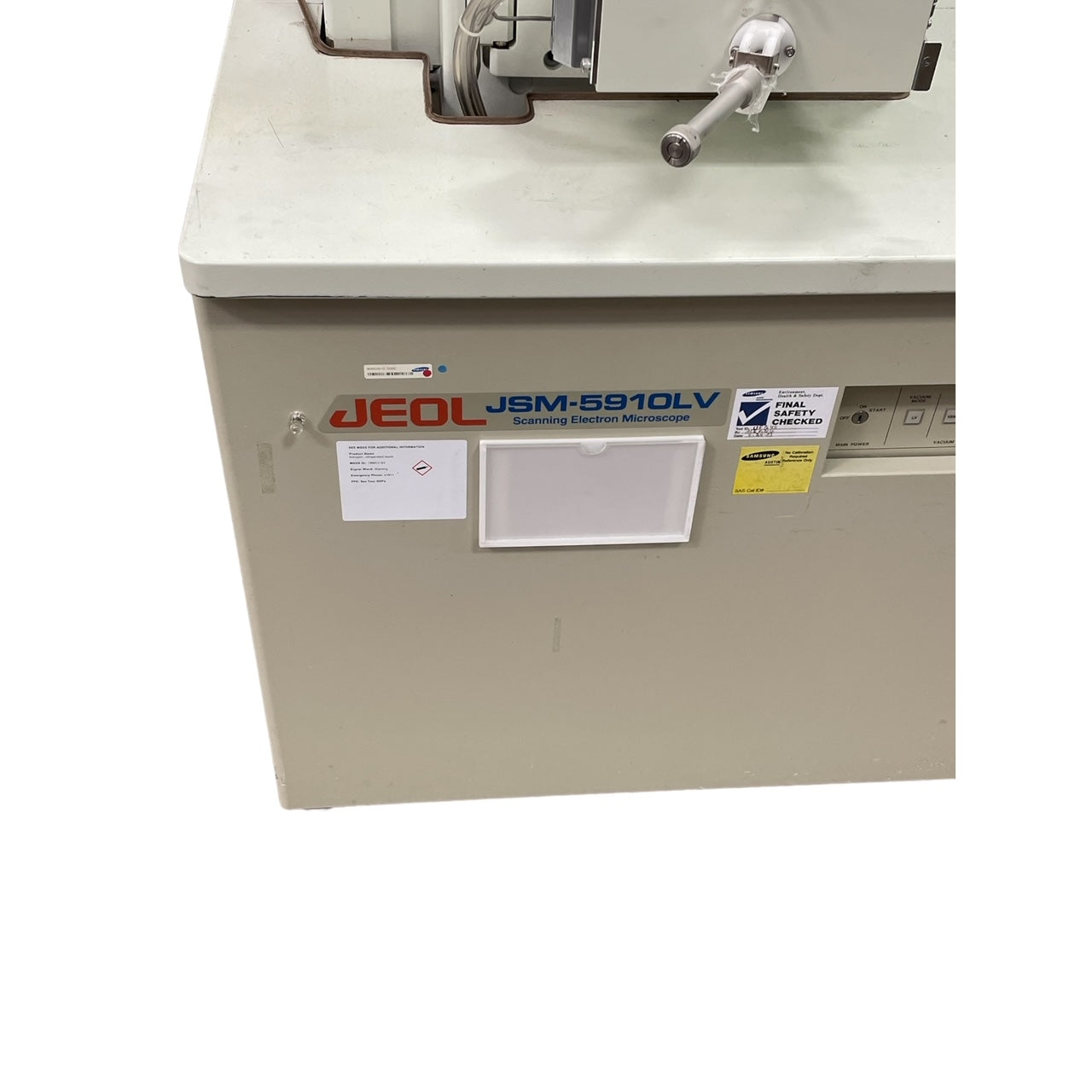 JEOL LTD JSM-5910LV SCANNING ELECTRON MICROSCOPE