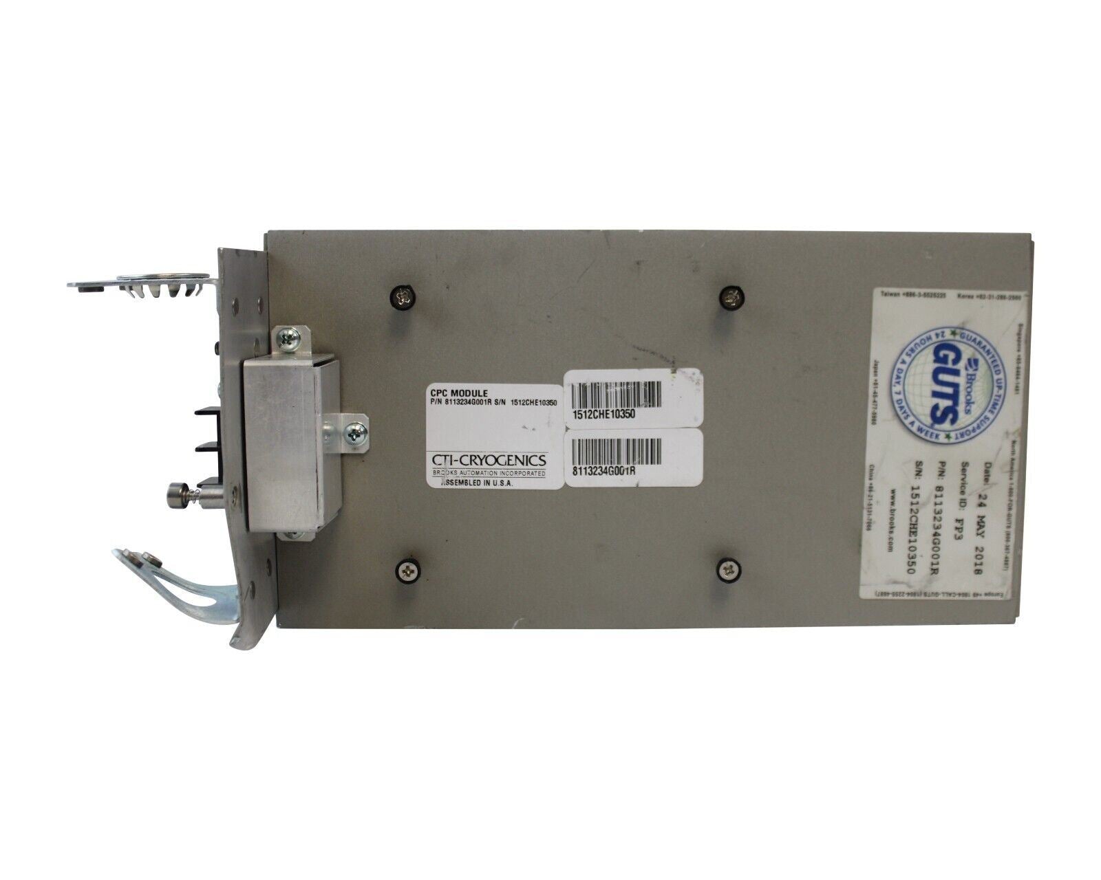 BROOKS AUTOMATION 811323G001R CTI-CRYOGENICS CPC MODULE 200-230VAC 50 ...