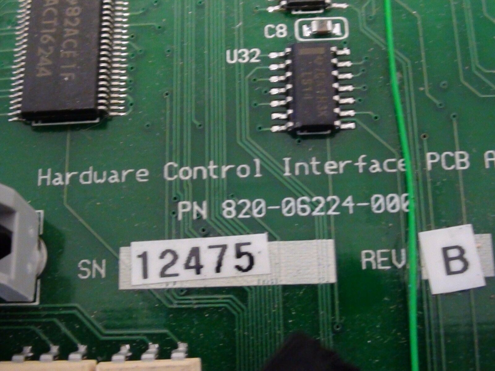 KLA-TENCOR 820-06224-000 100-280 HARDWARE CONTROL INTERFACE PCB