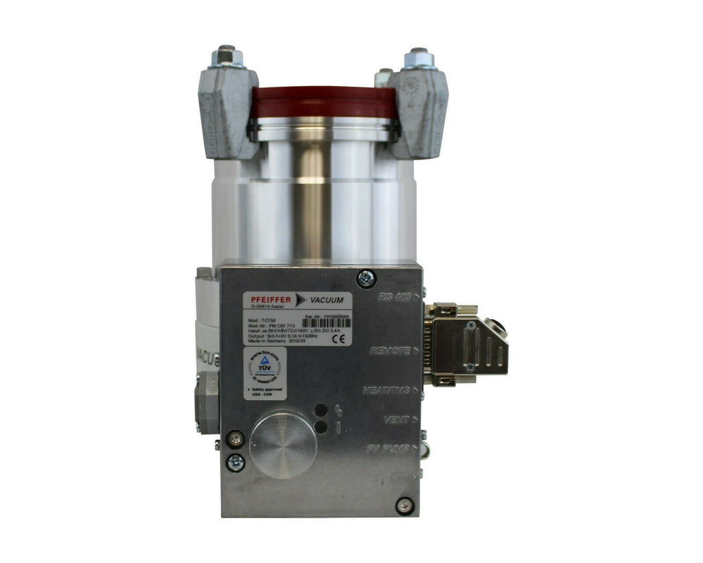 PFEIFFER D-35614 ASSLAR VACUUM TURBO PUMP TMH 261 Y PX WITH TC 750 –  www.myvisionsurplus.com