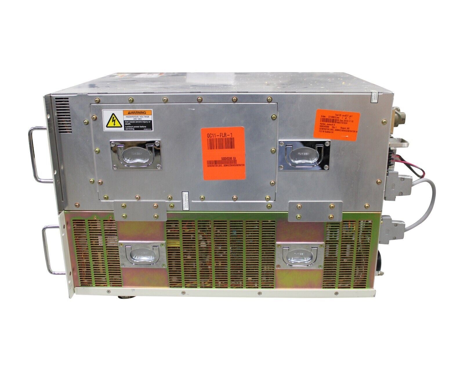 DAIHEN AGA-50B2-V RF GENERATOR DGP-120A2-V 50/60HZ 200V 55A 60MHZ