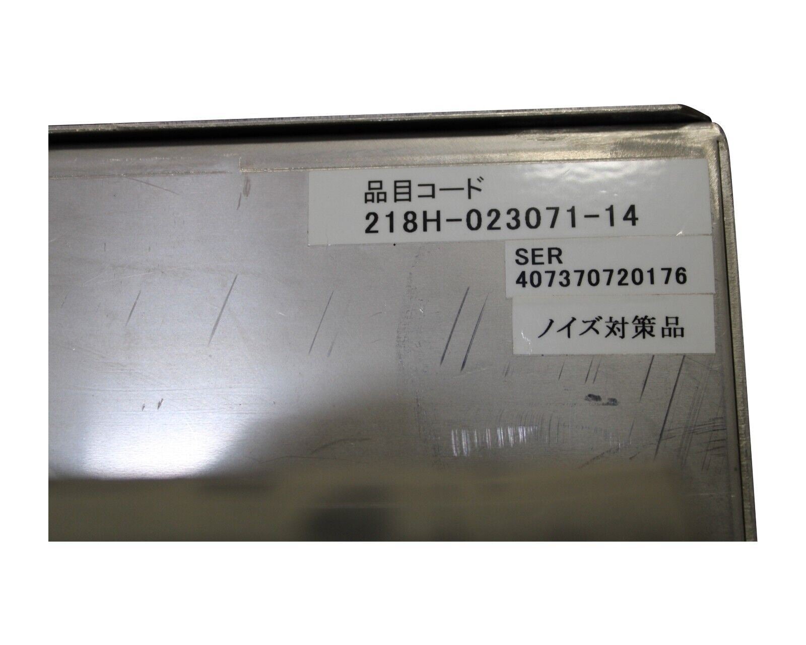 TOKYO ELECTRON 218H-023071-14 TEL INDY FURNACE 2184-020931-12 / 2184-020945-11