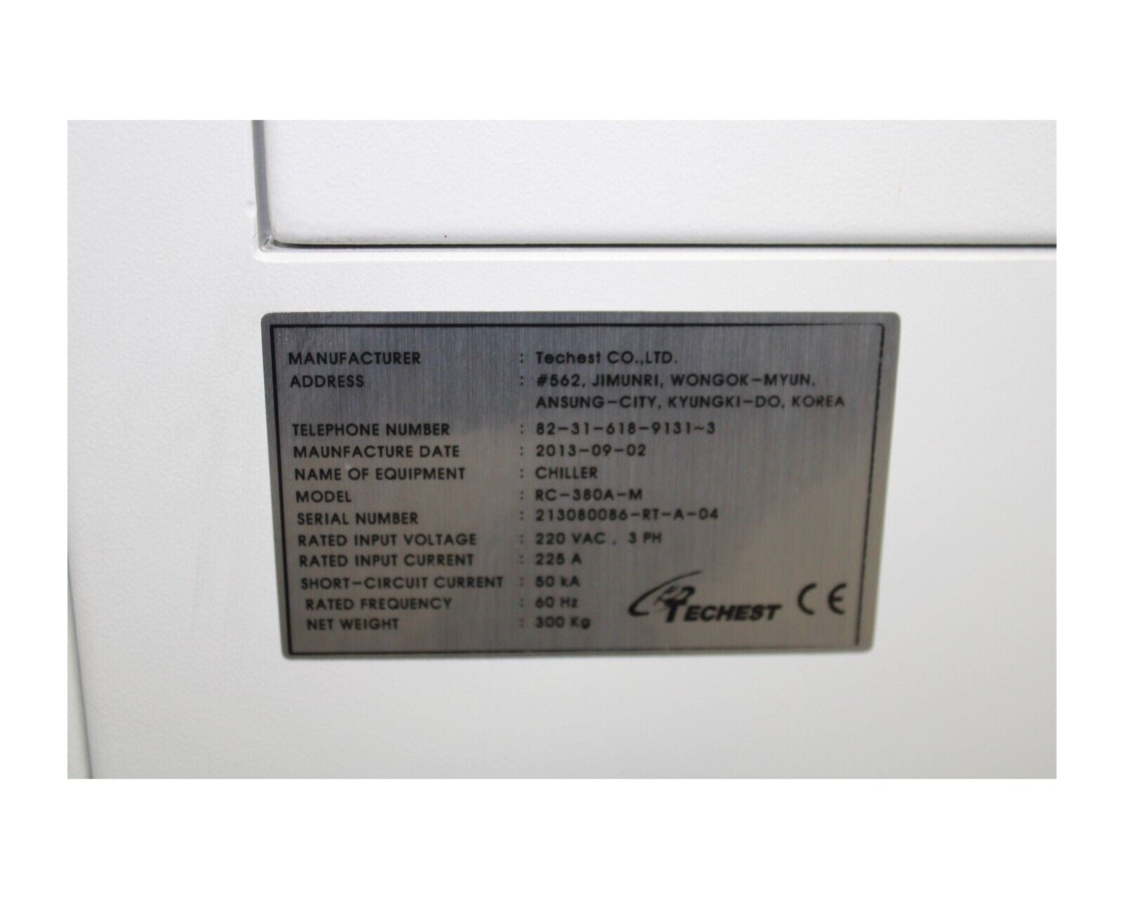 TECHEST CHILLER LICO RC-380A-M REMOTE CONTROLLER 220 VAC 3HP 50/60HZ